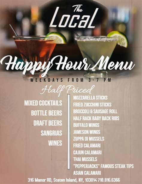 happy hour near me|happy hour menus near me.